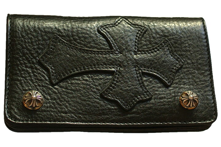 楽天市場】CHROME HEARTS 1 ZIP CROSS BUTTONS W/CROSS PATCH WALLET 