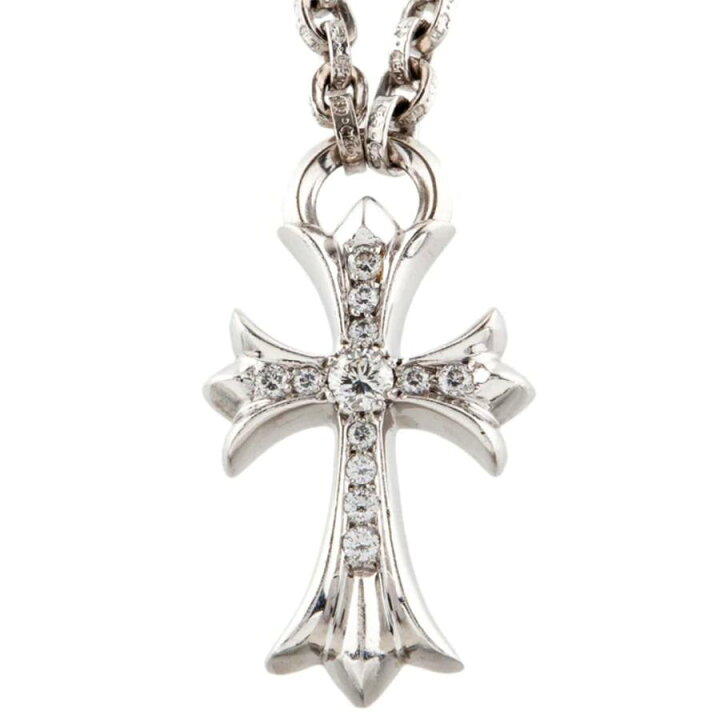 楽天市場】CHROME HEARTS 18K SMALL CH CROSS PAVE DIAMOND Wクロム  