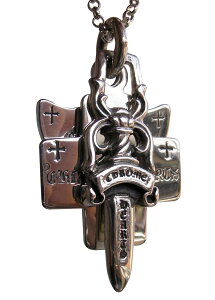 CHROME HEARTS 3 TRINKETS PENDANT Nn[c@X[gPbc@y_g