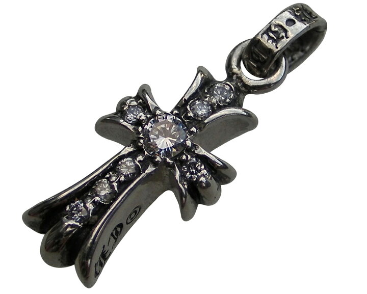 楽天市場】CHROME HEARTS CH CROSS BABY FAT CHARM PAVE DIAMOND 