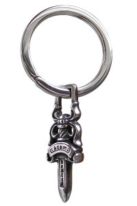 CHROME @HEARTS DAGGER HEART PENDANT Nn[c@_K[@L[O