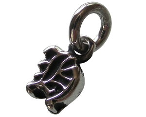 CHROME HEARTS ALPHABET MINI "H" CHARM@Nn[c@At@xbg@~j " H "@`[@y_g