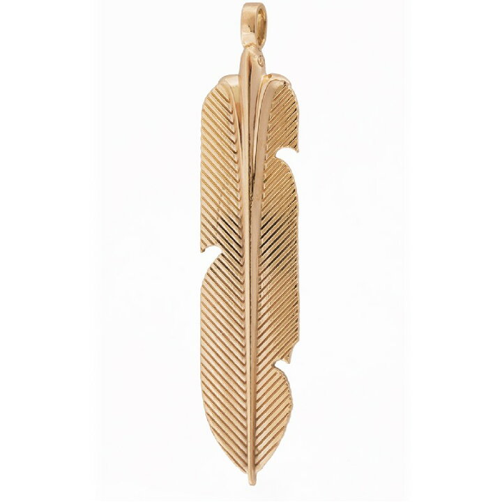 楽天市場】CHROME HEARTS FEATHER GOLD PENDANT 22K クロムハーツ 