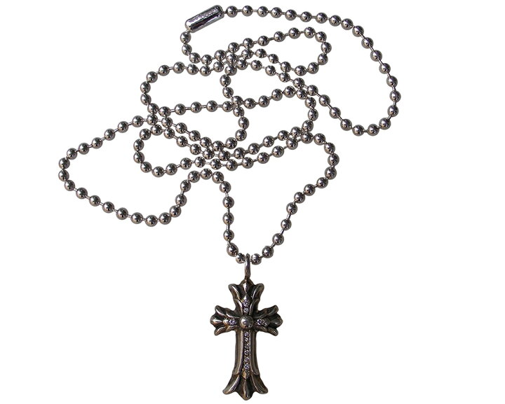 楽天市場】CHROME HEARTS DOUBLE CH CROSS CHARM PAVE DIAMOND クロム 