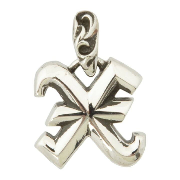 楽天市場】CHROME HEARTS ALPHABET PENDANT- LETTER X クロムハーツ 