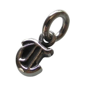 CHROME HEARTS ALPHABET MINI " T " CHARM@Nn[c@At@xbg@~j " T "@`[@y_g