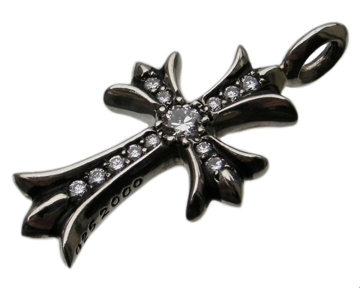 楽天市場】CHROME HEARTS TINY FAT CROSS PENDANT クロムハーツ  