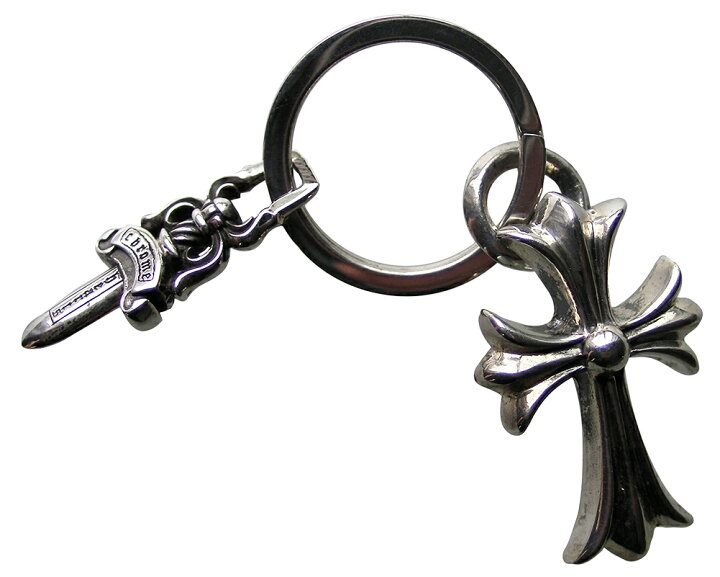 楽天市場】CHROME HEARTS KEYRING SMALL CH CROSS クロムハーツ 