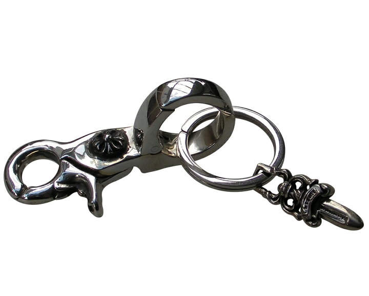 楽天市場】CHROME HEARTS QUICK CLIP & SPLIT RING W/ #5 DAGGER 