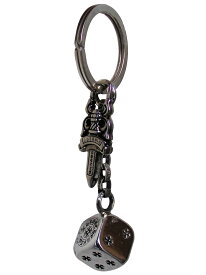 CHROME HEARTS DICE DAGGER KEY RING クロムハーツ　サイコロ　ダガーキーリング