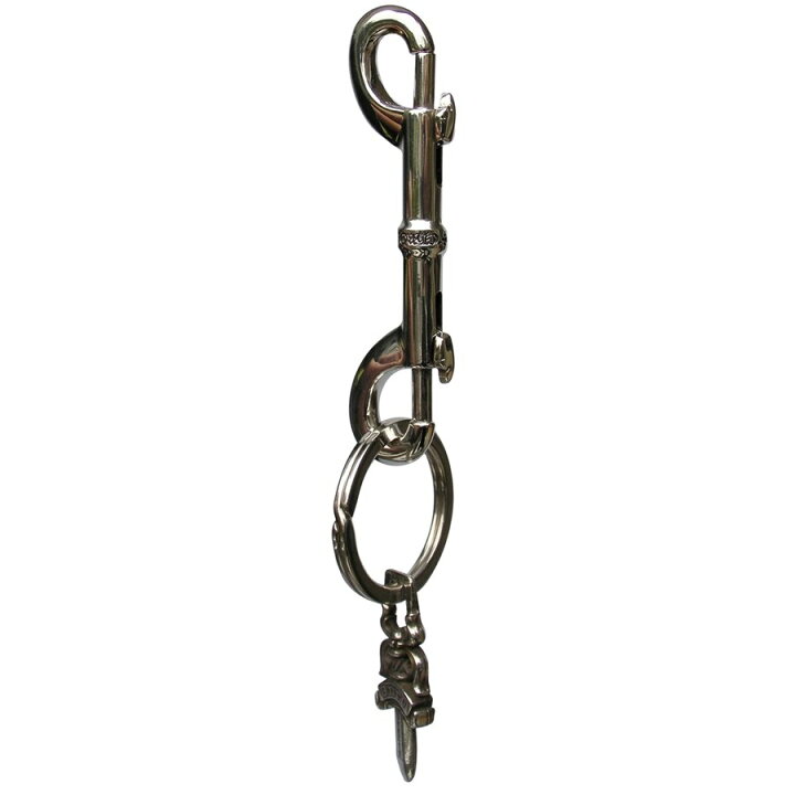 楽天市場】CHROME HEARTS DOUBLE CLIP KEY CHAIN クロムハーツ ダブル  