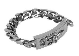 CHROME HEARTS ID BRACELET DAGGER PAVE DIAMOND Nn[c@ID uXbg@L13@NVbN _K[@pF_C