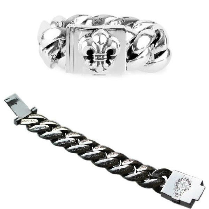 楽天市場】CHROME HEARTS XL CLASSIC ID BRACELET クロムハーツ XL  