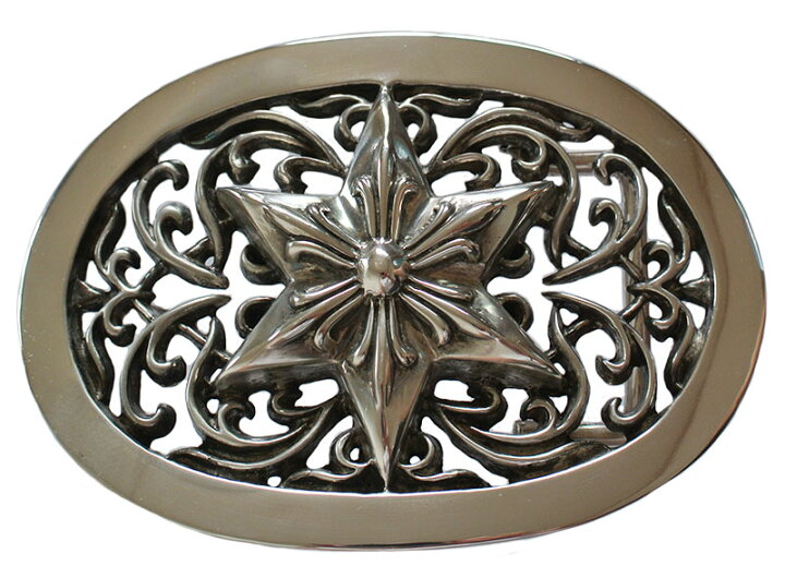 楽天市場】CHROME HEARTS OVAL STAR LARGE BUCKLE クロムハーツ  