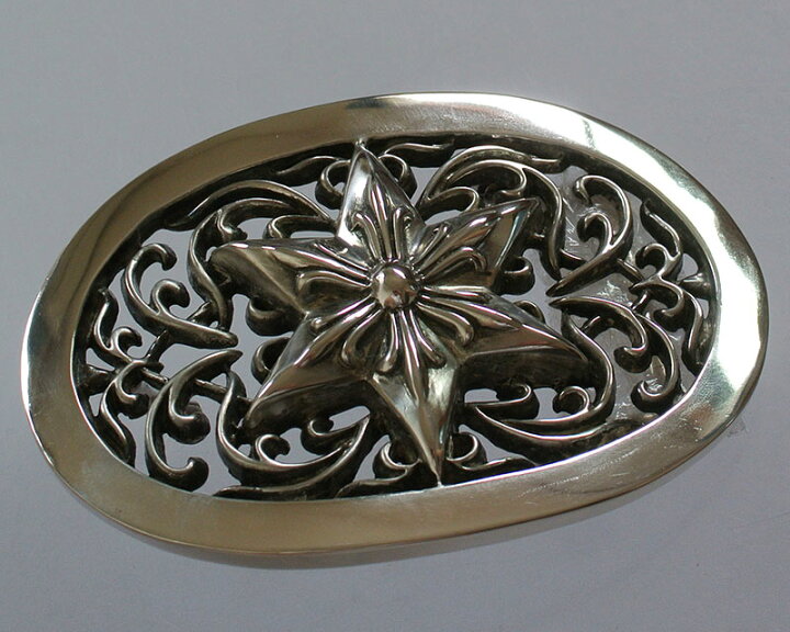 楽天市場】CHROME HEARTS OVAL STAR LARGE BUCKLE クロムハーツ  