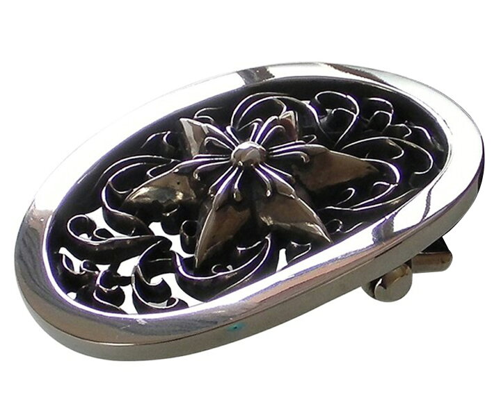 楽天市場】CHROME HEARTS OVAL STAR BUCKLE クロムハーツ オーバル 