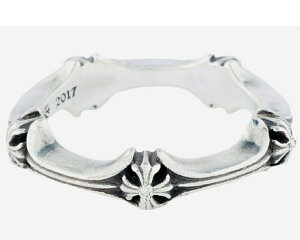 CHROME HEARTS PLUS & BONE RING Nn[c@CHvX BONE@w