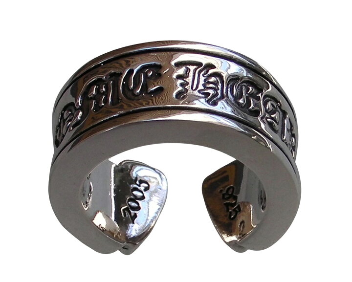 楽天市場】CHROME HEARTS SCROLL LABEL RING クロムハーツ CH 