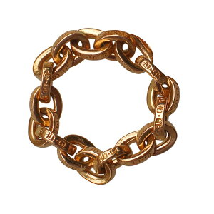 CHROME HEARTS PAPER CHAIN RING 22K Nn[c@y[p[`F[@O 22@w