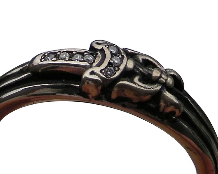 楽天市場】CHROME HEARTS BABY CLASSIC DAGGER RING PAVE DIAMOND  