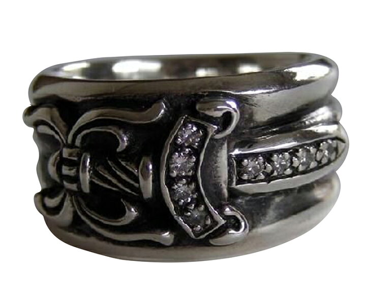 楽天市場】CHROME HEARTS DAGGER RING PAVE DIAMOND クロムハーツ 