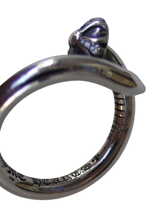 楽天市場】CHROME HEARTS CROSSBALL NAIL RING PAVE DIAMOND クロム 