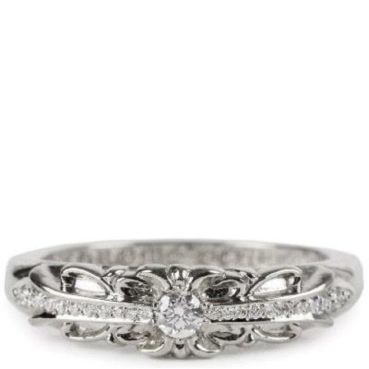 楽天市場】CHROME HEARTS FLORAL CROSS RING PAVE DIAMOND クロム 