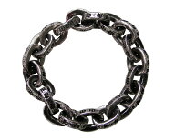 CHROME HEARTS PAPER CHAIN RING クロムハーツ　ペーパーチェーン　リング 　指輪【中古】
