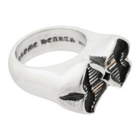 CHROME HEARTS PPO DOUBLE CHOMPER RING WITH 1 22K GOLD TOOTH　クロムハーツ　CHOMPER リング