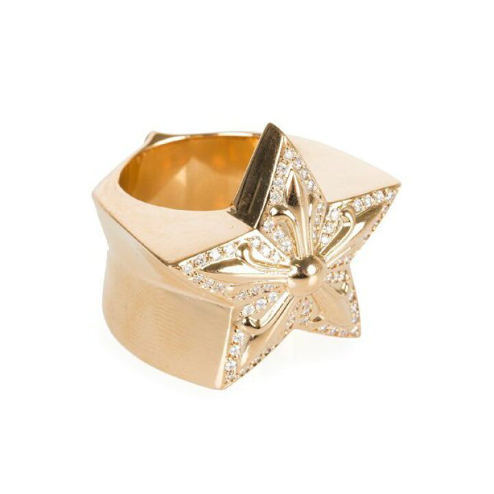 楽天市場】CHROME HEARTS LARGE STAR RING PAVE DIAMOND クロムハーツ 
