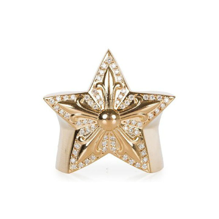 楽天市場】CHROME HEARTS LARGE STAR RING PAVE DIAMOND クロムハーツ 