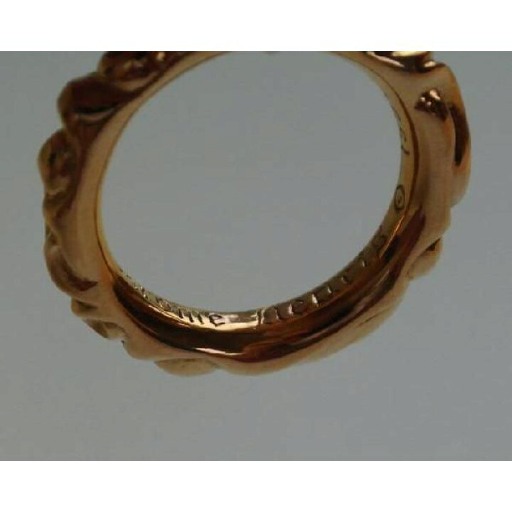 楽天市場】CHROME HEARTS 22K SCROLL BAND RING クロムハーツ 