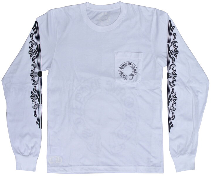 楽天市場】CHROME HEARTS LONG SLEEVE T-SHIRT FLORAL CROSS クロム 