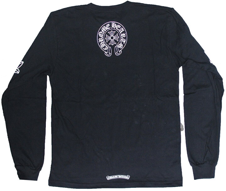 楽天市場】CHROME HEARTS FLORAL CROSS LONG SLEEVE T-SHIRT クロム 