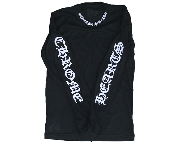 楽天市場】CHROME HEARTS LONG SLEEVE T-SHIRT LOGO クロムハーツ 長袖 