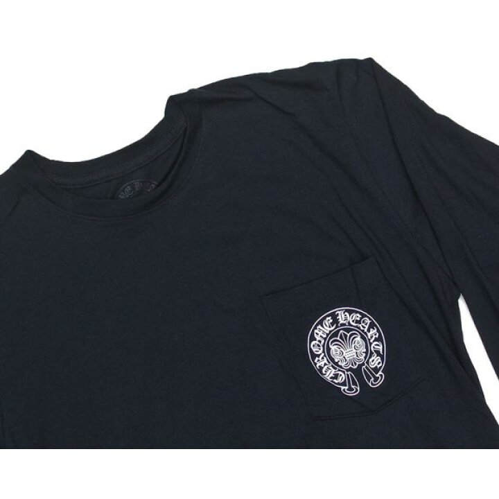 楽天市場】CHROME HEARTS LONG SLEEVE T-SHIRT BLACK MANHASSET クロム 