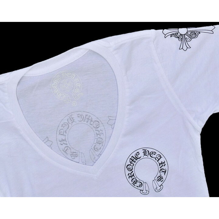 楽天市場】CHROME HEARTS LADIES T-SHIRT HALF SLEEVE WHITE クロム 
