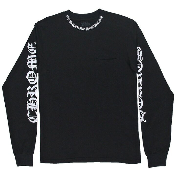 楽天市場】CHROME HEARTS LONG SLEEVE T-SHIRT LOGO クロムハーツ 長袖  