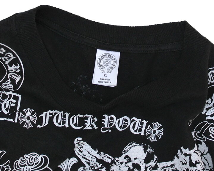 楽天市場】CHROME HEARTS HALF SLEEVE T-SHIRT MULTI MOTIF クロム 