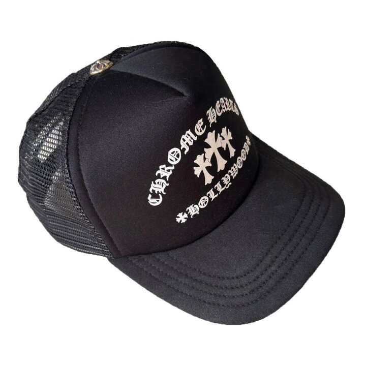 楽天市場】CHROME HEARTS TRUCKER CAP KING TACO BLACK クロムハーツ 