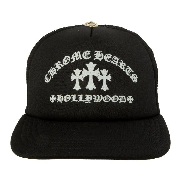 楽天市場】CHROME HEARTS TRUCKER CAP KING TACO BLACK クロムハーツ 