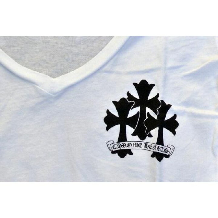 楽天市場】クロムハーツ レディース 半袖Tシャツ Vネック新作 クロス 
