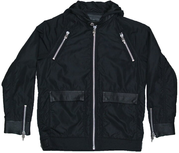 楽天市場】CHROME HEARTS NYLON JACKET DEGENERATE クロムハーツ 
