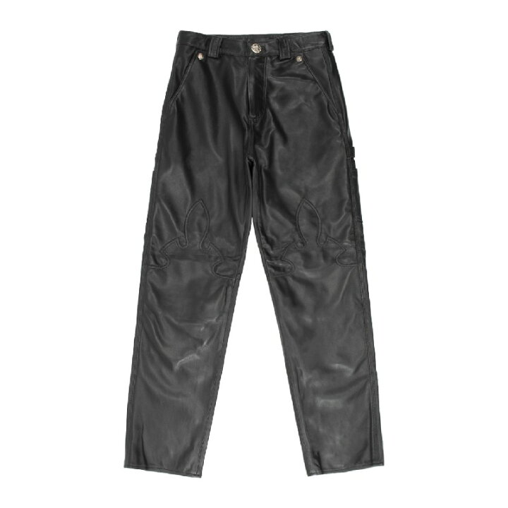 楽天市場】CHROME HEARTS HARD LABOR LEATHER PANTS クロムハーツ HARD 