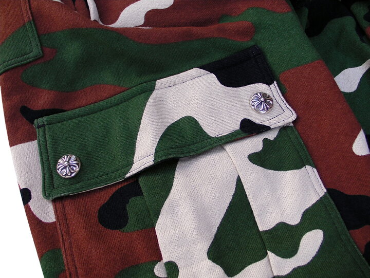 楽天市場】CHROME HEARTS MATTY BOY CAMO CARGO SWEATPANTS クロム 