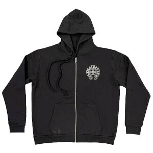 CHROME HEARTS HOODIE LASVEGAS �N�����n�[�c�@�����Y�@�X�E�F�b�g�p�[�J�[�@���X�x�K�X�@�u���b�N