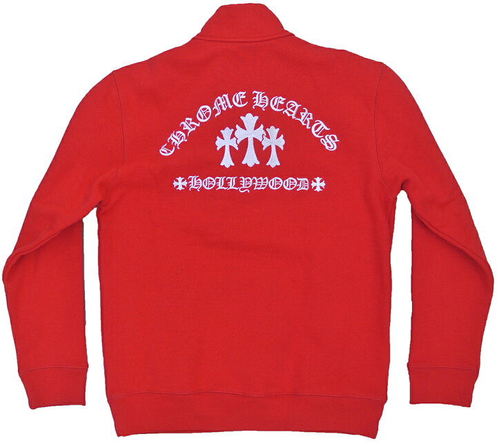 楽天市場】CHROME HEARTS SAILIN ON 1/2 ZIP SWEAT SHIRT クロムハーツ 