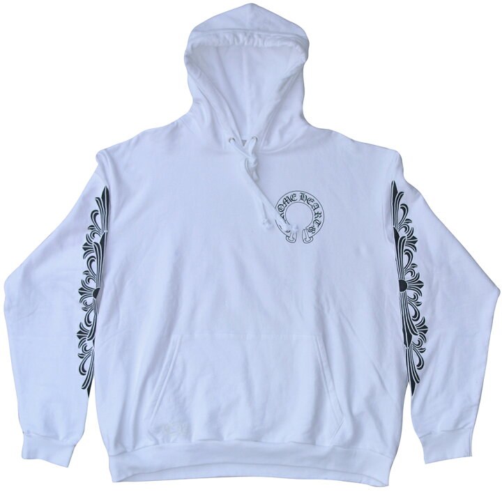 楽天市場】CHROME HEARTS HOODIE HORSESHOE WHITE クロムハーツ 