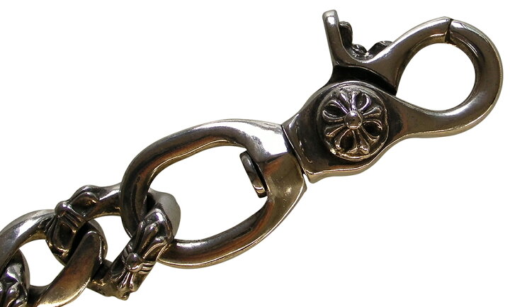 楽天市場】CHROME HEARTS LONG FANCY WALLET CHAIN W/ 2 CLIPS クロム  