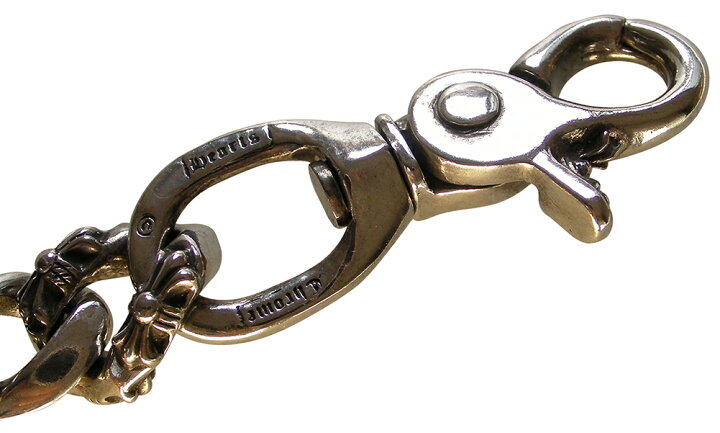 楽天市場】CHROME HEARTS LONG FANCY WALLET CHAIN W/ 2 CLIPS クロム  